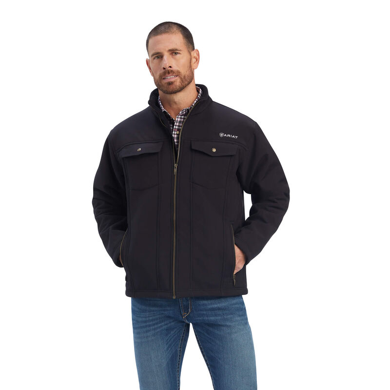 Ariat Jacke Herren - Vernon Sherpa Schwarz ( PFERC-7492 )
